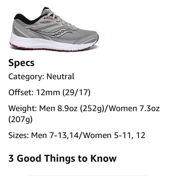 Saucony Women’s Cohesion 13 Running Shoe - Picture 6 of 14